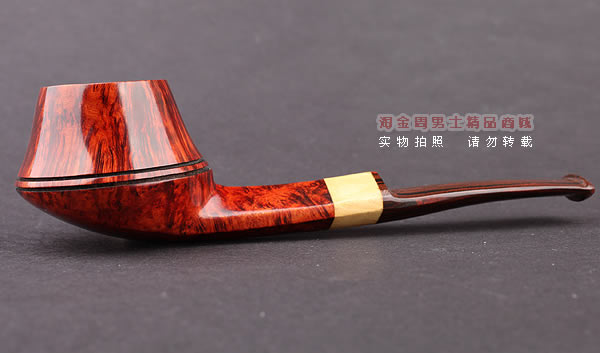 原装正品 丹麦大师Jorgen NIELSEN进口石楠木烟斗 直纹斗JG10-4