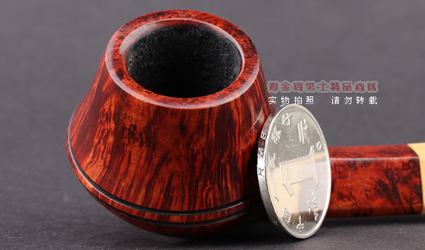 原装正品 丹麦大师Jorgen NIELSEN进口石楠木烟斗 直纹斗JG10-7