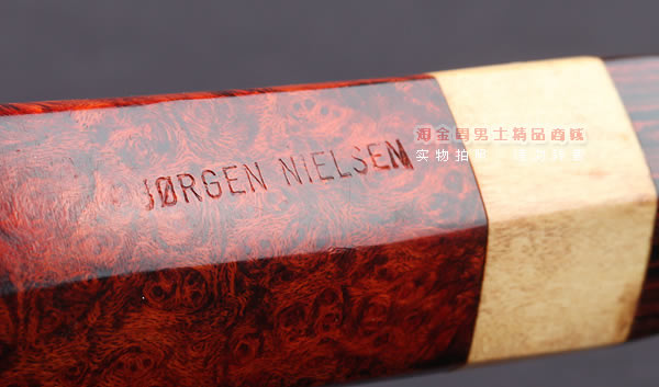 原装正品 丹麦大师Jorgen NIELSEN进口石楠木烟斗 直纹斗JG10-9