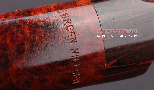 原装正品 丹麦大师Jorgen NIELSEN进口石楠木烟斗 直纹斗JG11-9