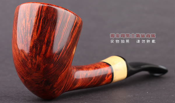 原装正品 丹麦大师Jorgen NIELSEN进口石楠木烟斗 直纹斗JG12-1