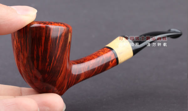 原装正品 丹麦大师Jorgen NIELSEN进口石楠木烟斗 直纹斗JG12-10