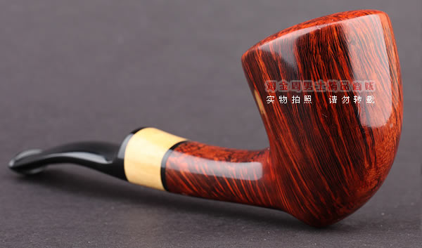 原装正品 丹麦大师Jorgen NIELSEN进口石楠木烟斗 直纹斗JG12-2