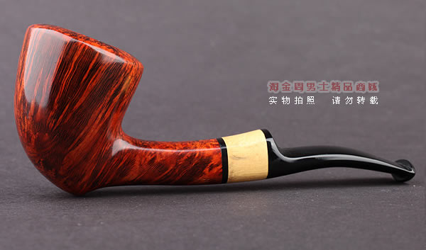 原装正品 丹麦大师Jorgen NIELSEN进口石楠木烟斗 直纹斗JG12-4