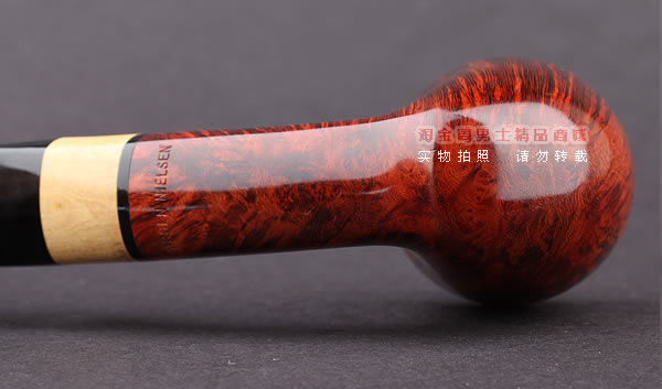 原装正品 丹麦大师Jorgen NIELSEN进口石楠木烟斗 直纹斗JG12-6