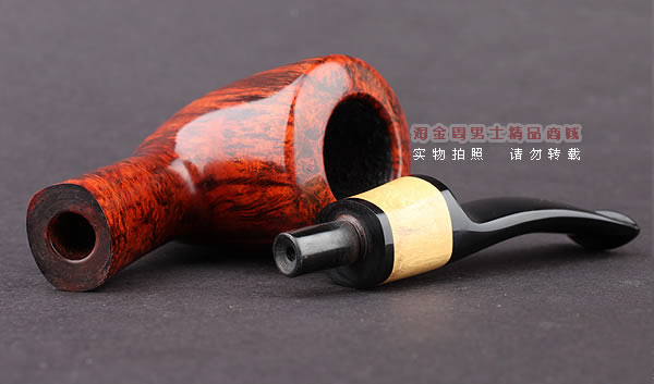 原装正品 丹麦大师Jorgen NIELSEN进口石楠木烟斗 直纹斗JG12-8