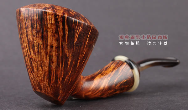 原装进口 加拿大Silver Castle SC石楠木手工烟斗 步弓骑BGQ01-1