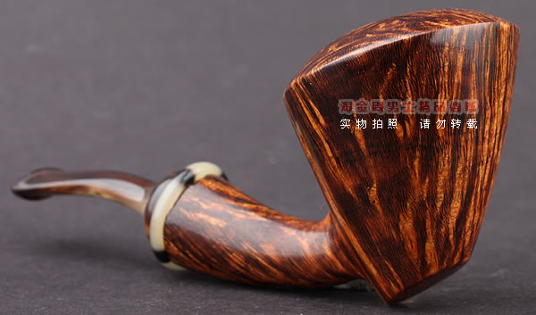 原装进口 加拿大Silver Castle SC石楠木手工烟斗 步弓骑BGQ01-2