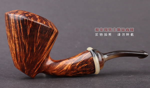 原装进口 加拿大Silver Castle SC石楠木手工烟斗 步弓骑BGQ01-4
