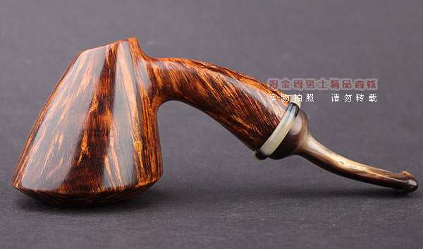 原装进口 加拿大Silver Castle SC石楠木手工烟斗 步弓骑BGQ01-5
