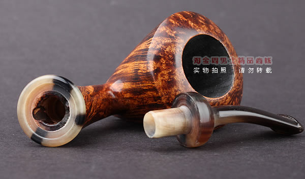 原装进口 加拿大Silver Castle SC石楠木手工烟斗 步弓骑BGQ01-7