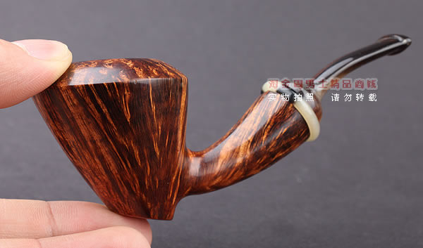 原装进口 加拿大Silver Castle SC石楠木手工烟斗 步弓骑BGQ01-9