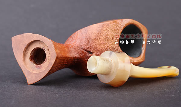 原装进口 加拿大Silver Castle SC石楠木手工烟斗 步弓骑BGQ02-7