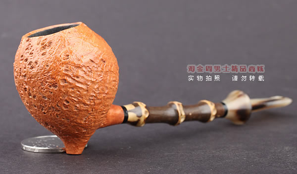 原装进口 加拿大Silver Castle石楠木手工烟斗 SC荣耀弓箭手GJS02-1