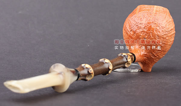 原装进口 加拿大Silver Castle石楠木手工烟斗 SC荣耀弓箭手GJS02-3