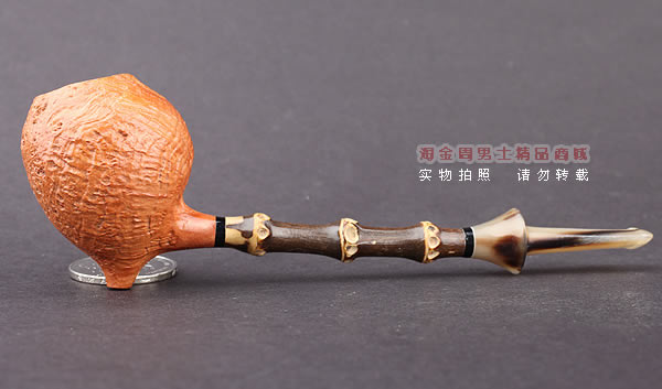 原装进口 加拿大Silver Castle石楠木手工烟斗 SC荣耀弓箭手GJS02-4