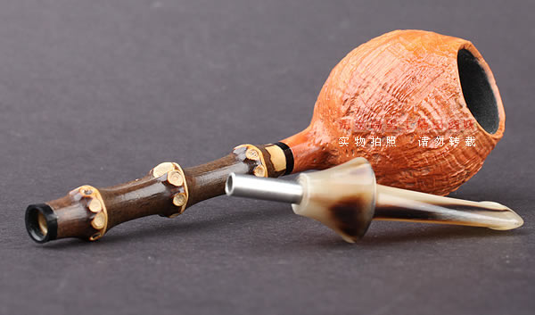 原装进口 加拿大Silver Castle石楠木手工烟斗 SC荣耀弓箭手GJS02-7