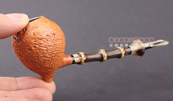 原装进口 加拿大Silver Castle石楠木手工烟斗 SC荣耀弓箭手GJS02-9