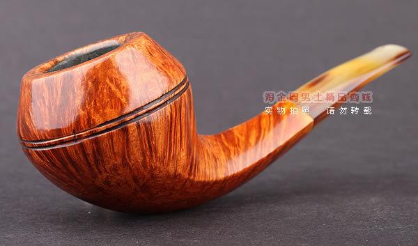 原装进口 加拿大Silver Castle SC石楠木手工烟斗 三骑兵QB01-1