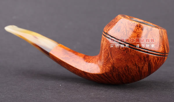 原装进口 加拿大Silver Castle SC石楠木手工烟斗 三骑兵QB01-2