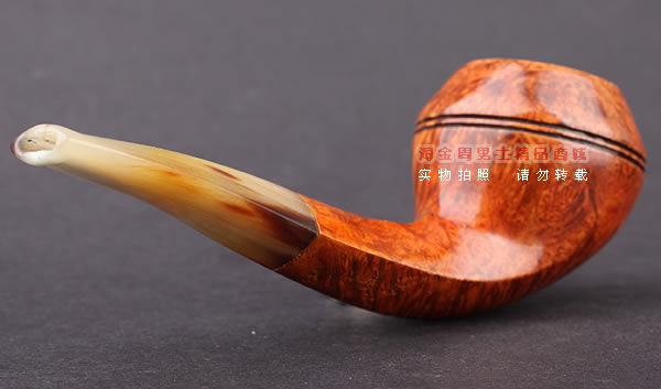 原装进口 加拿大Silver Castle SC石楠木手工烟斗 三骑兵QB01-3