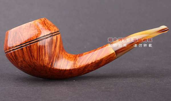 原装进口 加拿大Silver Castle SC石楠木手工烟斗 三骑兵QB01-4