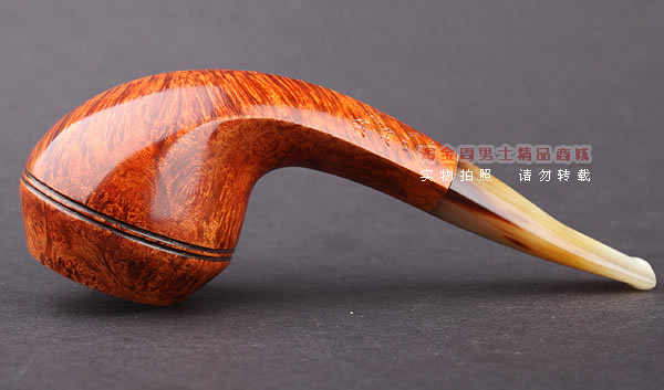 原装进口 加拿大Silver Castle SC石楠木手工烟斗 三骑兵QB01-5