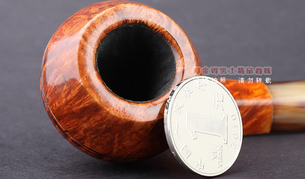 原装进口 加拿大Silver Castle SC石楠木手工烟斗 三骑兵QB01-6