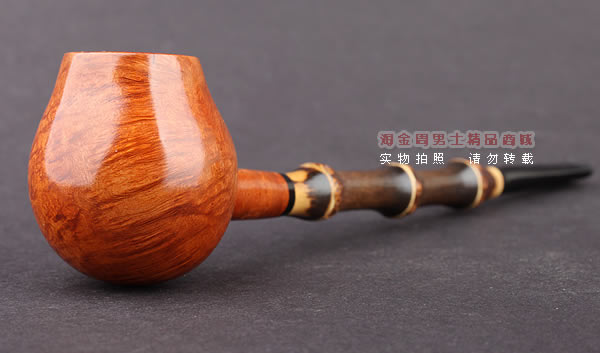 原装进口 加拿大Silver Castle SC石楠木手工烟斗 三骑兵QB02-1