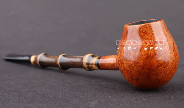 原装进口 加拿大Silver Castle SC石楠木手工烟斗 三骑兵QB02-2