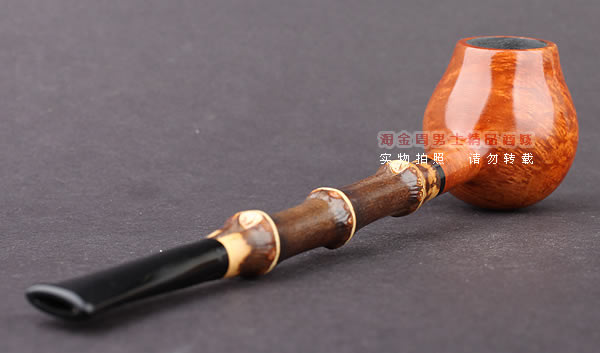 原装进口 加拿大Silver Castle SC石楠木手工烟斗 三骑兵QB02-3