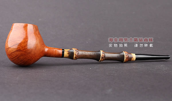 原装进口 加拿大Silver Castle SC石楠木手工烟斗 三骑兵QB02-4