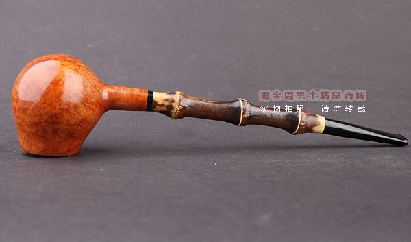 原装进口 加拿大Silver Castle SC石楠木手工烟斗 三骑兵QB02-5