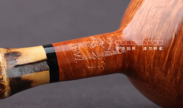 原装进口 加拿大Silver Castle SC石楠木手工烟斗 三骑兵QB02-8