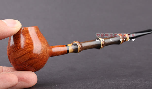 原装进口 加拿大Silver Castle SC石楠木手工烟斗 三骑兵QB02-9