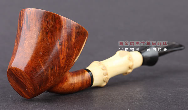 原装进口 加拿大Silver Castle SC石楠木手工烟斗 三骑兵QB03-1