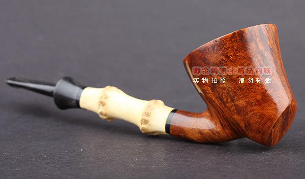 原装进口 加拿大Silver Castle SC石楠木手工烟斗 三骑兵QB03-2