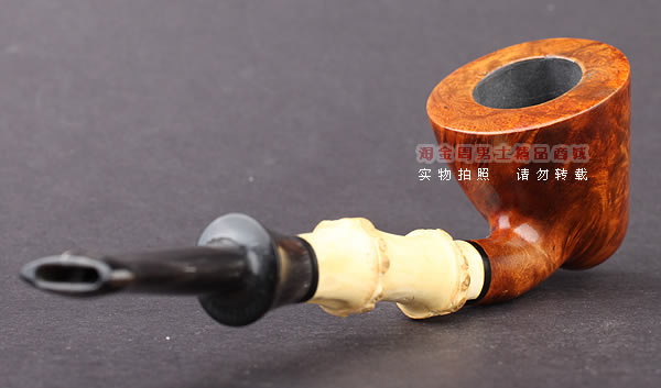 原装进口 加拿大Silver Castle SC石楠木手工烟斗 三骑兵QB03-3