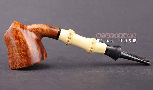 原装进口 加拿大Silver Castle SC石楠木手工烟斗 三骑兵QB03-5