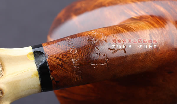 原装进口 加拿大Silver Castle SC石楠木手工烟斗 三骑兵QB03-8