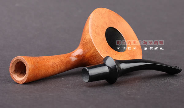 原装进口 加拿大Silver Castle SC石楠木手工烟斗 三骑兵QB04-7