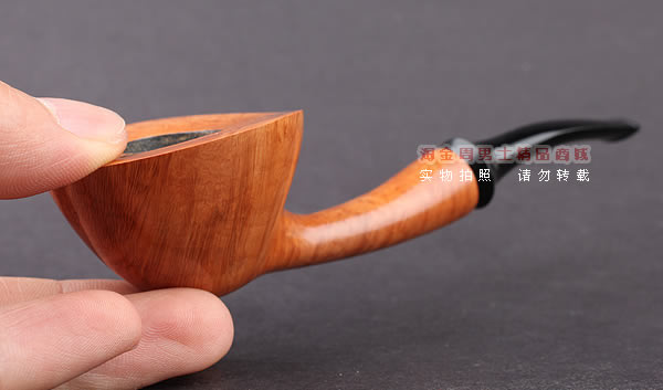 原装进口 加拿大Silver Castle SC石楠木手工烟斗 三骑兵QB04-9