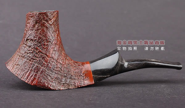 原装进口 加拿大Silver Castle SC石楠木手工烟斗 荣耀骑兵QB07-4