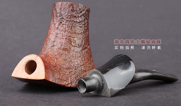 原装进口 加拿大Silver Castle SC石楠木手工烟斗 荣耀骑兵QB07-7