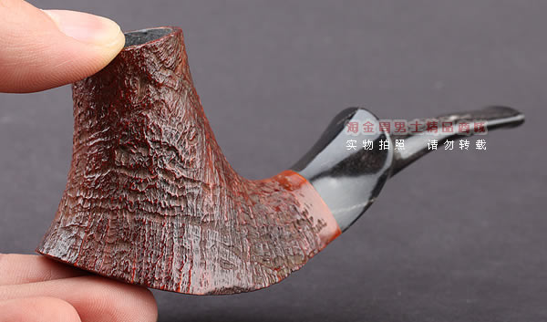 原装进口 加拿大Silver Castle SC石楠木手工烟斗 荣耀骑兵QB07-9