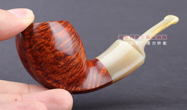 美国大师TODD M.JOHNSON Neptune进口石楠木手工烟斗TN09-11