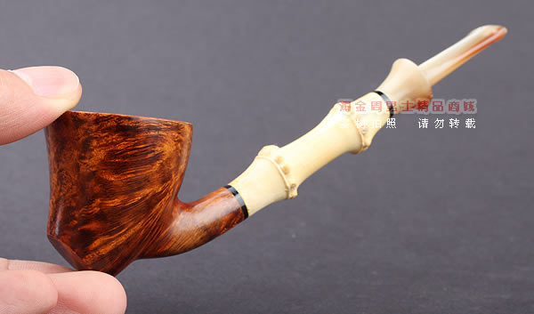 原装进口 加拿大Silver Castle SC石楠木手工烟斗 两游侠YX08-10