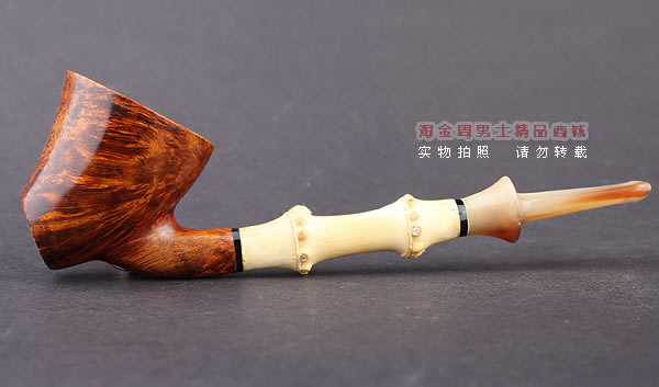 原装进口 加拿大Silver Castle SC石楠木手工烟斗 两游侠YX08-4