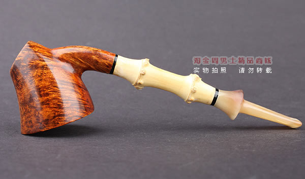 原装进口 加拿大Silver Castle SC石楠木手工烟斗 两游侠YX08-5