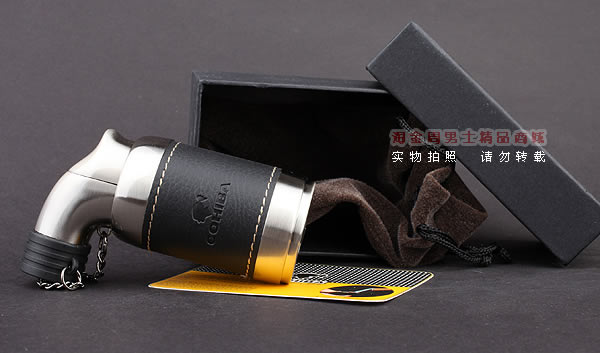皇冠烟具 高希霸cohiba雪 茄打火机 防风直冲火带开孔器 火云31-7